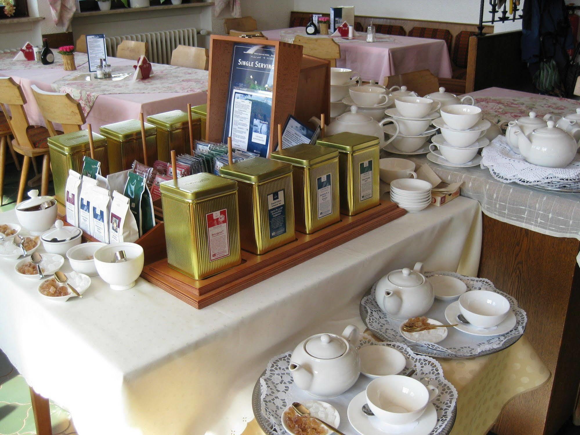 Cafe Pension Sonnenkanzel 스타츠바드브루케나우 외부 사진